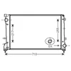 Image de Radiateur, Refroidissement Du Moteur 17002390 International Radiators International Radiators 17002390 Abarth