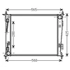 Image de Radiateur, Refroidissement Du Moteur 83002136 International Radiators International Radiators 83002136 Kia