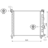 Image de Radiateur, Refroidissement Du Moteur 37002561 International Radiators International Radiators 37002561 Opel
