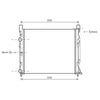 Image de Radiateur, Refroidissement Du Moteur 43002470 International Radiators International Radiators 43002470 Mercedes-Benz;Renault