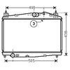 Image de Radiateur, Refroidissement Du Moteur 27002229 International Radiators International Radiators 27002229 Mazda