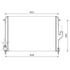 Image de Radiateur, Refroidissement Du Moteur 43002478 International Radiators International Radiators 43002478 Dacia;Renault
