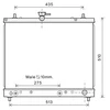 Image de Radiateur, Refroidissement Du Moteur 11002069 International Radiators International Radiators 11002069 Daihatsu