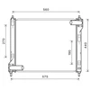 Image de Radiateur, Refroidissement Du Moteur 13002354 International Radiators International Radiators 13002354 Nissan