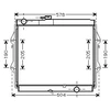 Image de Radiateur, Refroidissement Du Moteur 53002642 International Radiators International Radiators 53002642 Toyota