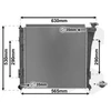 Image de Radiateur, Refroidissement Du Moteur *** Ir Plus *** 82002303 International Radiators Plus International Radiators Plus 82002303 Hyundai
