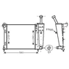 Image de Radiateur, Refroidissement Du Moteur 73002099 International Radiators International Radiators 73002099 Lancia