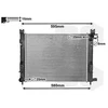 Image de Radiateur, Refroidissement Du Moteur 15002007 International Radiators International Radiators 15002007 Dacia;Renault