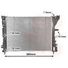 Image de Radiateur, Refroidissement Du Moteur 43002608 International Radiators International Radiators 43002608 Renault