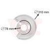 Image de Déflecteur, Disque De Frein Van Wezel 3075373 Mercedes-Benz;Puch;Volkswagen