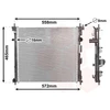 Image de Radiateur, Refroidissement Du Moteur 33002425 International Radiators International Radiators 33002425 Nissan