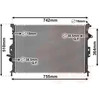 Image de Radiateur, Refroidissement Du Moteur 18012709 International Radiators International Radiators 18012709 Ford