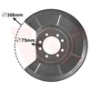 Image de Déflecteur, Disque De Frein Van Wezel 1863373 Ford;Mazda;Volvo
