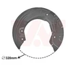 Image de Déflecteur, Disque De Frein Van Wezel 0627372 Bmw