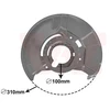 Image de Déflecteur, Disque De Frein Van Wezel 0640372 Bmw