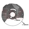 Image de Déflecteur, Disque De Frein Van Wezel 0646371 Bmw