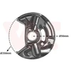 Image de Déflecteur, Disque De Frein Van Wezel 3029371 Mercedes-Benz