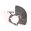 Image de Déflecteur, Disque De Frein Van Wezel 3745373 Opel