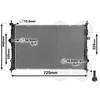 Image de Radiateur, Refroidissement Du Moteur *** Ir Plus *** 09012710 International Radiators Plus International Radiators Plus 09012710 Citroen;Ds;Fiat;Opel;Peugeot
