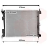 Image de Radiateur, Refroidissement Du Moteur 82012705 International Radiators International Radiators 82012705 Hyundai