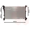 Image de Radiateur, Refroidissement Du Moteur 17012709 International Radiators International Radiators 17012709 Fiat