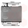 Image de Radiateur, Refroidissement Du Moteur 52012704 International Radiators International Radiators 52012704 Suzuki