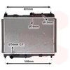 Image de Radiateur, Refroidissement Du Moteur 18012723 International Radiators International Radiators 18012723 Ford