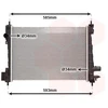 Image de Radiateur, Refroidissement Du Moteur 37012721 International Radiators International Radiators 37012721 Opel