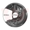 Image de Déflecteur, Disque De Frein Van Wezel 7606374 Skoda;Volkswagen
