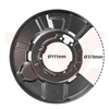 Image de Déflecteur, Disque De Frein Van Wezel 0657373 Bmw
