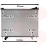 Image de Radiateur, Refroidissement Du Moteur 77012700 International Radiators International Radiators 77012700 Jaguar