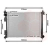 Image de Radiateur, Refroidissement Du Moteur 83012738 International Radiators International Radiators 83012738 Kia
