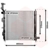 Image de Radiateur, Refroidissement Du Moteur 83012728 International Radiators International Radiators 83012728 Kia