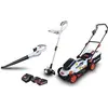 Image de Lot Todeuse a batterie 33cm fonction mulching + coupe-bordure + souffleur de feuilles 20V + 2 batteries 20v 2Ah TCB20V-2XLI2AF