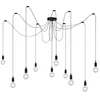 Image de LUCIDE FIX - Suspension - 10xE27 - Noir, 400 x 400 x 200 cm en occasion ou reconditionné