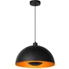 Image de LUCIDE SIEMON - Suspension - Ø 40 cm - 1xE27 - Noir en occasion ou reconditionné