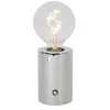 Image de LUCIDE Vivo Lampe de table rechargeable, à piles, Ø 8 cm, LED Dim. E27, 1 x 1 W, 2700 K, chromé, Chrom en occasion ou reconditionné