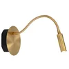 Image de LUCIDE JOLIJN Lampe de lit/applique murale rechargeable, avec batterie, Ø 11 cm, LED, 1 x 2 W, 3000 K, magnétique, or mat/laiton en occasion ou reconditionné