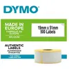 Image de LabelWriter MultiPurpose - Blanc - 19 x 51 mm 500 étiquette(s) (1 rouleau(x) x 500 étiquettes multi-emploi - pour DYMO LabelWriter 310, 315, 320,