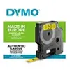 Image de LabelManager cassette ruban D1 9mm x 7m Noir/Jaune (compatible avec les LabelManager et les LabelWriter Duo)