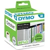 Image de DYMO LW grandes étiquettes autocollantes authentiques pour classeurs à levier/polyvalentes | 59 mm x 190 mm | rouleau de 110 étiquettes faciles à décoller | pour les étiqueteuses LabelWriter en occasion ou reconditionné