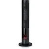 Image de Chauffage céramique effet feu de bois - 2000 W - DO7345H - 83,5 cm - Noir