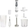 Image de Ensemble Mixeur - DO1089M - 600 W - Vitesse variable + Turbo - Mixeur plongeur, fouet, hachoir, verre gradué - Blanc