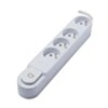 Image de Bloc multiprise avec interrupteur 4 prises 16A 3m blanc