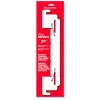 Image de Ariston Instafix Support universel pour chauffe-eau électrique, accessoire de montage et outils de bricolage pour installation de chauffe-eau électrique, fabriqué pour installation en Espagne, 48 x en occasion ou reconditionné