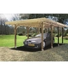 Image de Carport SUPERIA base 500x500cm hauteur 273cm
