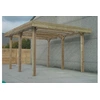 Image de Carport Modular en bois base 5x5m hauteur 4m