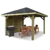 Image de Abri de Jardin Maisonnette Chalet Kiosk Combination 347x347