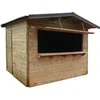 Image de Abri de jardin Pecq 2980 x 2380 mm + extension 600 mm ? 19 mm