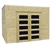 Image de Abri de jardin en bois traité autoclave Bari 8 m²